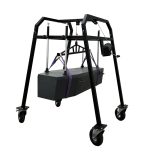 Descensor Sepolturas Radius de hierro con sistema mecánico de elevación y deslizamiento para enterramientos profundos y campos comunes.